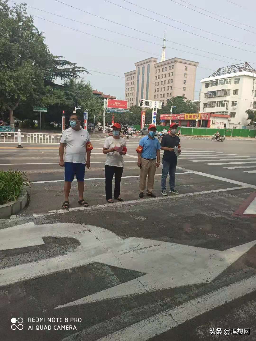 “鹿”力同心，泉民“罩”行：鹿泉发口罩，宣传疫情防控知识活动